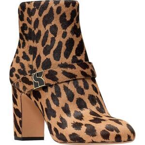 Kate Spade New York Women's Dakota Zip Up Heeled Bootie - Tobacco Multi, - 8.5.